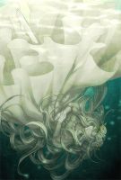 Rating: s Tags: Female, Flower, Dress, White Dress, Water, Long Hair, Sleeping, Eyes Closed, Gray Hair, Underwater, White Outfit, Barefoot, Original, Hair Flower, Pixiv, Drown, Hair Ornament, White Flower, Flower Crown, Bone99