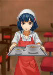 Rating: s Tags: Fanart, Blue Hair, Brown Eyes, Short Hair, Food, Chair, Shin Megami Tensei: PERSONA 4, Pixiv, Persona Series, Solo, Pasta, Ramen, Fanart From Pixiv, Looking At Camera, Nakamura Aika