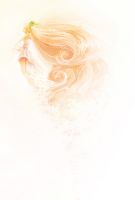 Rating: s Tags: Female, Twin Tails, Dress, Hatsune Miku, Long Hair, Vocaloid, Blonde Hair, Petal, Pixiv, Alternate Outfit, Alternate Color, Solo, Sleeveless, Floating Hair, Sleeveless Dress, Disappearing, Face Up, Pixiv Id 3960177