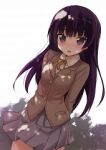 Rating: s Tags: Female, Long Hair, Purple Eyes, Uniform, Purple Hair, Solo, School Uniform, Hime Cut, Ore no Imouto ga Konna ni Kawaii Wake ga Nai, Straight Bangs, Sidelocks, Gokou Ruri, Bangs, Oozora Itsuki