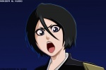 Rating: s Tags: Female, Black Hair, Short Hair, Bleach, Kuchiki Rukia, Scan, Gotei 13, Manga Color, Mikser-01