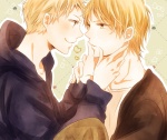 Rating: s Tags: Male, Short Hair, Blonde Hair, Two Males, Heart, Duo, Smile, Kuroko no Basket, Miyaji Kiyoshi, Hayama Kotarou, Pixiv Id 4375978