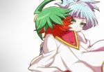 Rating: s Tags: Male, Fanart, Long Hair, Green Eyes, Yu-Gi-Oh!, Green Hair, Red Hair, Ponytail, Hug, Coat, Ahoge, Pixiv, Medium Hair, Bangs, Long Sleeves, Holding Close, Fanart From Pixiv, Closed Mouth, Two-tone Hair, Yu-Gi-Oh! ARC-V, Sakaki Yuya, Shiunin Sora, Pixiv Id 4801989