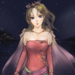 Rating: s Tags: Female, Fanart, Long Hair, Blue Eyes, Ponytail, Cape, Final Fantasy Series, Dissidia, Final Fantasy VI, Pixiv, Bare Shoulders, Tina Branford, Nagikos