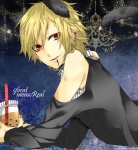 Rating: s Tags: Female, Drinks, Red Eyes, Short Hair, Tail, Blonde Hair, Nekomimi, Jewelry, Kemonomimi, Earrings, Pixiv, Nail Polish, Solo, Nico Nico Singer, Reverse Trap, Body Piercing, Cat Tail, 96neko, Pixiv Id 2952925