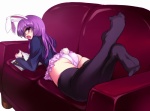 Rating: q Tags: Female, Ecchi, Lingerie, Long Hair, Purple Hair, Panties, Touhou, Usagimimi, Reisen Udongein Inaba, Kemonomimi, ZUN