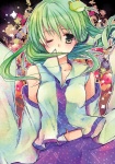 Rating: s Tags: Female, Green Hair, Touhou, Kochiya Sanae, ZUN