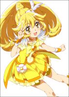 Rating: s Tags: Female, Long Hair, Blonde Hair, Solo, Mizuki Makoto, Smile Precure!, Cure Peace, Kise Yayoi