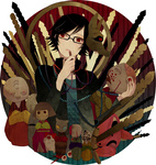 Rating: s Tags: Female, Glasses, Black Hair, Red Eyes, Short Hair, Mask, Beads, Doll, Original, Toy, Solo, Hasuhashi