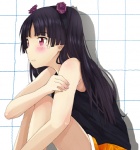 Rating: s Tags: Female, Long Hair, Black Hair, Sitting, Pink Eyes, Headband, Pixiv, Solo, Mole, Leg Hug, Facial Mark, Ore No Imouto Ga Konna Ni Kawaii Wake Ga Nai, Gokou Ruri, Ito To Yuki