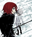 Rating: s Tags: Male, Short Hair, Red Hair, Soul Eater, Stitched, Square Enix, Gray Hair, Ghost, Franken Stein, Death Scythe (spirit)