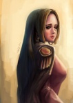 Rating: s Tags: Female, Fanart, Long Hair, Brown Hair, Wink, One Piece, Jewelry, Earrings, Boa Hancock, deviantART, Solo, Shichibukai, Big Breasts, Body Piercing, Fanart From DeviantART, Tn3h