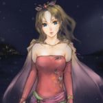 Rating: s Tags: Female, Long Hair, Night, Blue Eyes, Ponytail, Blonde Hair, Cape, Square Enix, Bows (Fashion), Final Fantasy Series, Dissidia, Final Fantasy VI, Hair Bow, Tina Branford