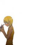 Rating: s Tags: Female, Long Hair, Green Eyes, Blonde Hair, Gun, Weapons, Open Mouth, Androgynous, Pistol, Inazuma Eleven, Solo, Smile, Miyasaka Ryou