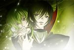 Rating: s Tags: Female, Male, C.C., Zero, Long Hair, Black Hair, Short Hair, Green Hair, Lelouch Lamperouge, Sunrise (Studio), Code Geass: Lelouch of the Rebellion