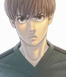 Rating: s Tags: Male, Fanart, Brown Hair, Brown Eyes, Short Hair, Uniform, Serious, Pixiv, Solo, Giant Killing, Sport Uniform, Fanart From Pixiv, Pixiv Id 936895, Yuzawa Hiroyuki