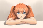 Rating: s Tags: Female, Fanart, Twin Tails, Long Hair, Blue Eyes, Neon Genesis Evangelion, Orange Hair, Pixiv, Crossed Arms, Souryuu Asuka Langley, Fanart From Pixiv, Pixiv Id 5670621