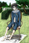 Rating: s Tags: Male, Short Hair, Hat, Kuroshitsuji, Child, Chair, Ciel Phantomhive, Sailor Suit, Sailor Hat