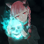 Rating: s Tags: Female, Fanart, Red Hair, Touhou, Nekomimi, Braids, Kemonomimi, Kaenbyou Rin, Solo, Twin Braids, Honotai