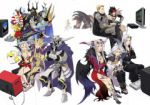 Rating: s Tags: Male, Group, Long Hair, White Hair, Final Fantasy VII, Square Enix, Final Fantasy Series, Playstation, Sephiroth, Dissidia, Kuja, Jecht, PSP, Cloud Of Darkness, Cosmos, Golbeza, Emperor Mateus, Exdeath, Cefka Palazzo, Ultimecia, Gabranth, Garland, Nintendo DS, Nintendo 64