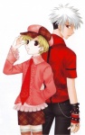 Rating: s Tags: Male, Hat, White Hair, Fruits Basket, Sohma Hatsuharu, Sohma Momiji