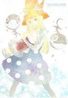 Rating: s Tags: Female, Long Hair, Soul Eater, Blonde Hair, Spotted, Silver Eyes, Syringe, Eruka Frog, Frog Hat