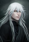 Rating: s Tags: Male, Fanart, Long Hair, Green Eyes, White Hair, Kuroshitsuji, Stitched, Beads, Braids, Jewelry, Earrings, Undertaker, Necklace, deviantART, Solo, Text, Realistic, Smile, Body Piercing, Single Braid, Collar (Clothes), Buttons, PNG Conversion, Text: Mangaka Name, Closed Mouth, Looking At Camera, Dark Background, English Text, Fanart From DeviantART, Bust, No Hat, Bead Necklace, Side Braid, Slight Smile, Zetsuai89, Helix Piercing Rating: s Tags: Male, Fanart, Long Hair, Green Eyes, White Hair, Kuroshitsuji, Stitched, Beads, Braids, Jewelry, Earrings, Undertaker, Necklace, deviantART, Solo, Text, Realistic, Smile, Body Piercing, Single Braid, Collar (Clothes), Buttons, PNG Conversion, Text: Mangaka Name, Closed Mouth, Looking At Camera, Dark Background, English Text, Fanart From DeviantART, Bust, No Hat, Bead Necklace, Side Braid, Slight Smile, Zetsuai89, Helix Piercing