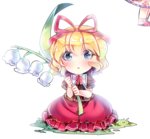 Rating: s Tags: Female, Fanart, Flower, Short Hair, Blonde Hair, Touhou, Chibi, White Background, Pixiv, Medicine Melancholy, Simple Background, :<, PNG Conversion, Fanart From Pixiv, Pixiv Id 5061948