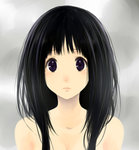Rating: q Tags: Female, Ecchi, Long Hair, Black Hair, Solo, Bangs, Rito, Hyouka, Chitanda Eru