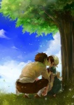 Rating: q Tags: Male, Ecchi, Fanart, Dress, Brown Hair, Clouds, Short Hair, Yaoi, Kiss, Child, Crossdressing, Shirt, Tree, Little Boy, Ahoge, Pants, Axis Powers: Hetalia, Spain, Pixiv, South Italy, Shotacon, Duo, Mediterranean Countries, Chibimano, Fanart From Pixiv, Bachi (Bachoo)