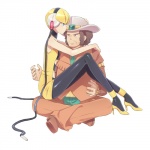 Rating: s Tags: Female, Male, Fanart, Short Hair, Blonde Hair, Pokémon, Pixiv, Kamitsure, Yahkon, Ayamoto