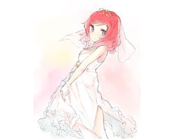 Rating: q Tags: Female, Ecchi, Solo, Nishikino Maki, Love Live!, PNG Conversion, Cozyquilt