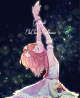 Rating: s Tags: Female, Fanart, Dress, Dancing, Eyes Closed, Blue Outfit, Ballet, Jewelry, Ballerina Outfit, Earrings, Side Tail, Tiara, Pixiv, Solo, Arms Up, Blue Dress, Text, Body Piercing, Armpit, Fanart From Pixiv, English Text, Pixiv Id 48305, Aikatsu!, Oozora Akari