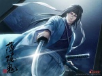 Rating: s Tags: Male, Kimono, Long Hair, Black Hair, Night, Purple Eyes, Sword, Samurai, Haori, Hakuouki Shinsengumi Kitan, Traditional Clothes, Idea Factory, Kazuki Yone, Hijikata Toshizou, Japanese Clothes, Shinsengumi Uniform