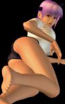 Rating: s Tags: Female, Short Hair, Purple Hair, Dead Or Alive, Ayane, Bloomers