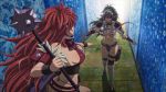 Rating: q Tags: Female, Ecchi, Long Hair, Red Hair, Sword, Two Girls, Mace, Weapons, Warrior, Butt, Queen's Blade, Duo, Walking, Big Breasts, Listy, Echidna