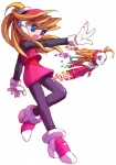 Rating: s Tags: Female, Blue Eyes, Ponytail, Blonde Hair, Megaman, Megaman Zero, Ciel (Megaman Zero), Cyber-elves