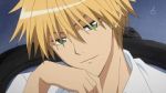 Rating: s Tags: Male, Green Eyes, Short Hair, Blonde Hair, Screenshot, Kaichou wa Maid-sama!, Usui Takumi