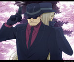 Rating: s Tags: Male, Fanart, Glasses, Flower, Long Hair, Black Hair, Night, Sunglasses, Short Hair, Gloves, Cherry Blossom, Hat, Cherry Tree, Sky, Gray Hair, Two Males, Smoking, Tree, Gun, Weapons, Meitantei Conan, Pixiv, Suit, Back to Back, Duo, Smile, Black Gloves, Fanart From Pixiv, Gin (Meitantei Conan), Vodka (Character), Kuro no Soshiki, Black Handwear, Pixiv Id 9464410