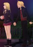 Rating: s Tags: Female, Couple, Male, Blonde Hair, Holding Hands, Square Enix, Fullmetal Alchemist, Winry Rockbell, Edward Elric